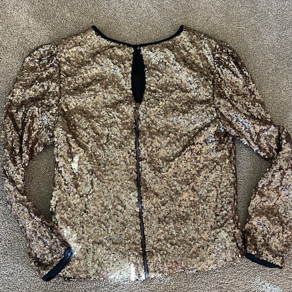 Nicole miller sequined top. - Picture 2 of 2